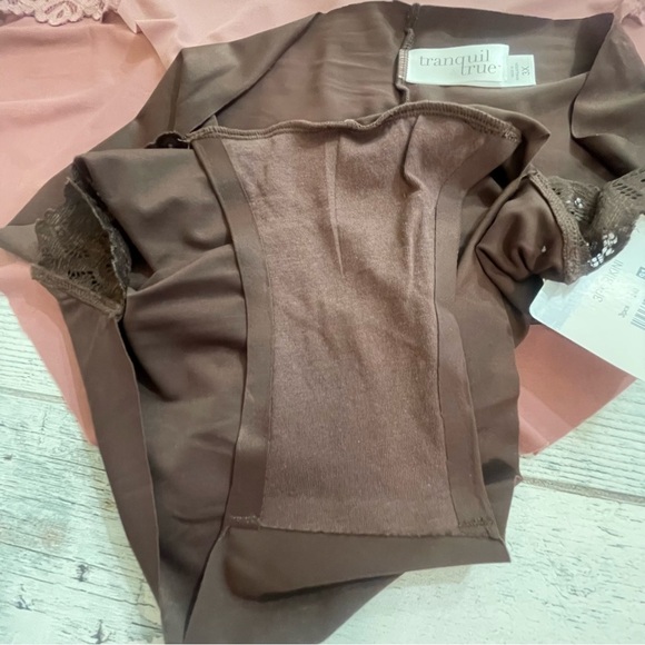 Tranquil & True 3 pack Laser Bonded Matte Microfiber Lace Bikini 3X NEW - Picture 3 of 9